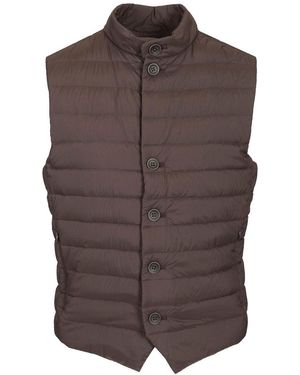 Herno Rain Proof Vest Coats - Brown