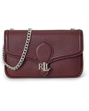 Ralph Lauren Bradley Wllt-Wallet On A Chain-Large - Purple