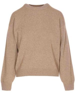 AURALEE Crewneck - Natural