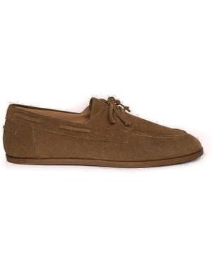 Lardini Suede Moccasins - Brown
