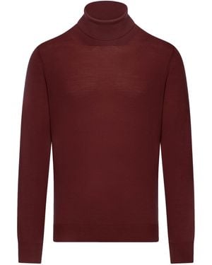 Nome Turtleneck Jumper - Red