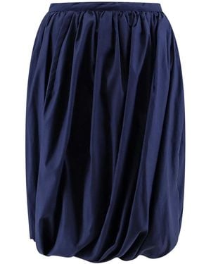 Marni Biologic Cotton Balloon Skirt - Blue