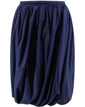 Marni Biologic Cotton Balloon Skirt - Blue