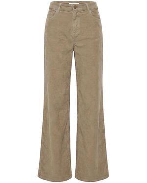 Twinset Corduroy Trousers - Natural