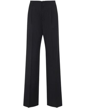 Alberta Ferretti Tropical Trousers - Blue