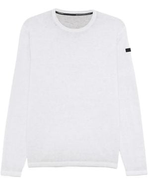 Rrd Shirty Ice Round Knit Sand - White