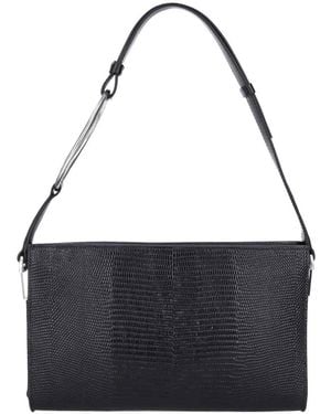 Dondup Leather Shoulder Pouch - Black