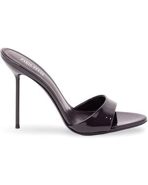 Paris Texas 'Lidia' Mules - Metallic