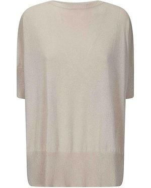 ArchivioB Maglia Lurex - Bianco