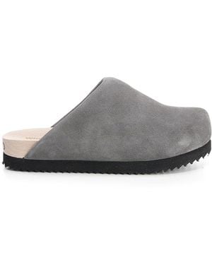 WUD Suede Clogs - Gray