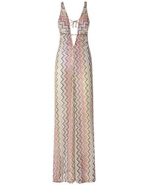 Missoni Long Jumpsuit - Natural
