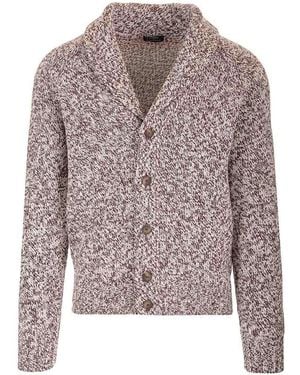 Barba Napoli Cardigan - Natural