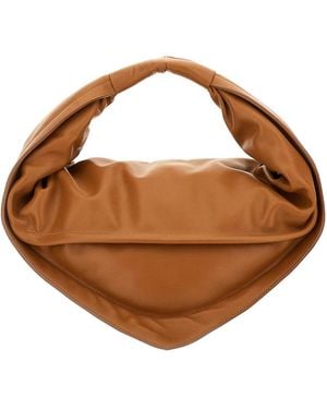 FEDERICO CINA Tortellini Midi Bag - Brown