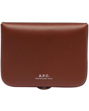A.P.C. Wallets & Purses - Brown