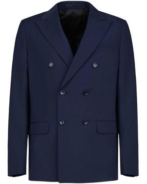 Gazzarrini Wool Blend Suit - Blue