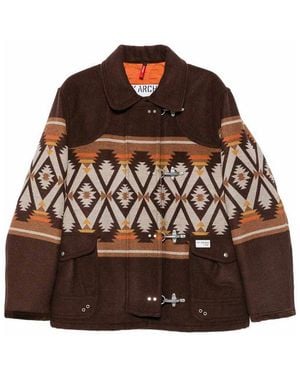Fay Giacca Mami Con Tasche - Marrone