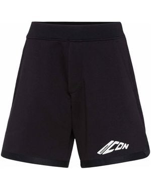 DSquared² D2 Icon New Generation Sweat Shorts - Blue