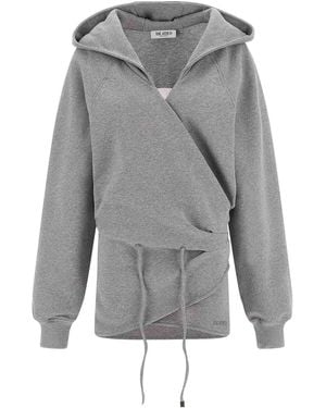 The Attico Hooded Dress - Grey