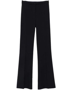 Pinko Slightly Flared Elegant Trousers - Black