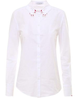 Vivetta Embroidery Shirt - White