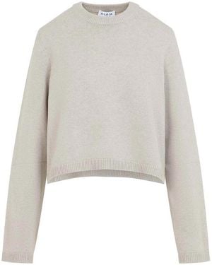 Alaïa Highneck Sweater - White