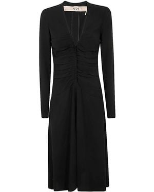 N°21 Midi Dresses - Black