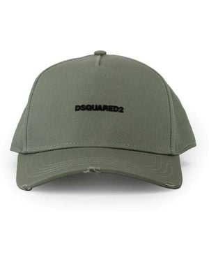 DSquared² Baseball Cap With Logo - Green
