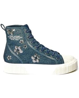 Marc Jacobs The High Top Sneakers - Blue