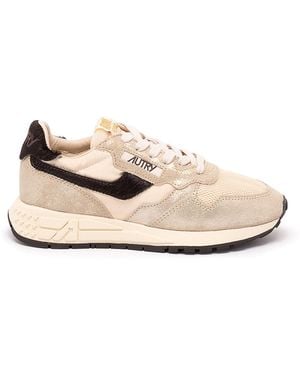Autry 'Reelwind' Low Sneakers - Natural