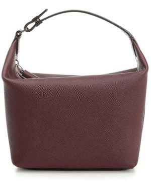 Valextra Mini Bag - Purple