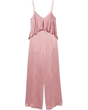 Antonelli Milena Jumpsuit With Thin Straps - Pink