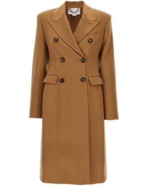 Stella McCartney Wool Coat - Natural