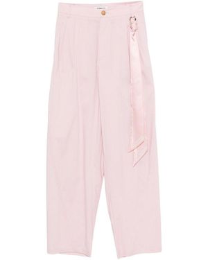 DARKPARK Phebe Pants With Scarf Detail - Pink