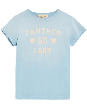 Valentino Pattern T-Shirt - Blue