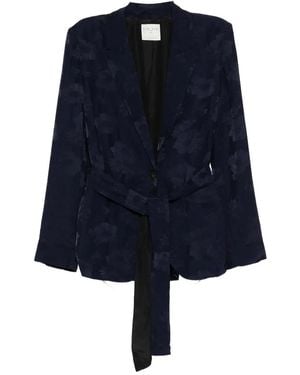 forte_forte Night Flowers Jacket - Blue