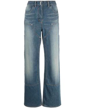 Givenchy Vaqueros Rectos - Azul