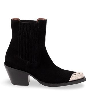 Paris Texas 'Dallas' Boots - Black
