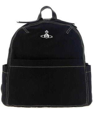 Vivienne Westwood Medium Backpack - Black