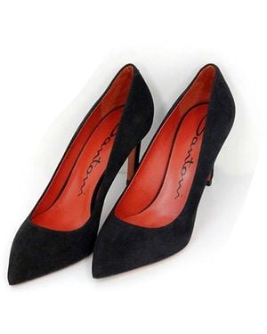 Santoni Court Shoes - Red