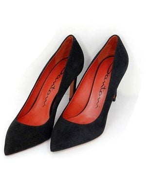 Santoni Court Shoes - Red