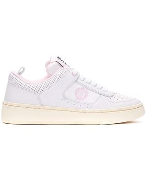 Bally Raise Leather Low-Top Trainers, Brand Size 40 Us - White