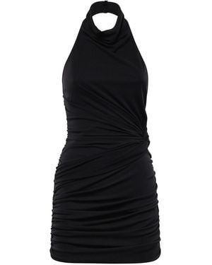 ANDAMANE Stella Jersey Mini Dress - Black