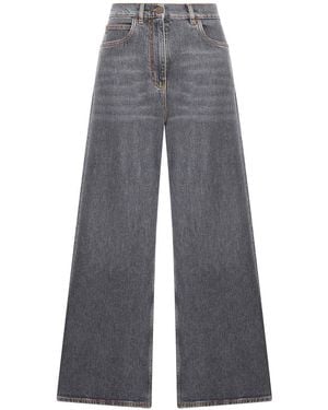 Etro Vaqueros Rectos - Gris