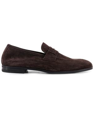 Tom Ford Suede Moccasins - Brown
