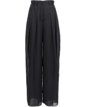 Monot Georgette' Trousers - Black