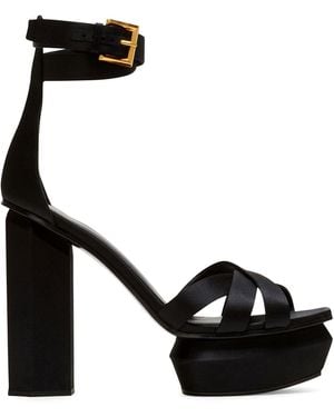 Balmain Platform Sandal Ava - Black