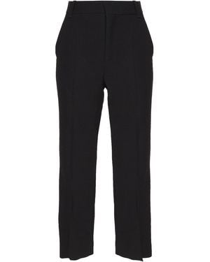 Chloé Pantalones De Sastrería - Negro
