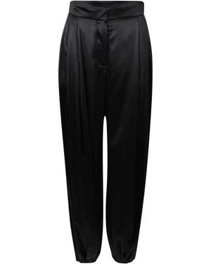 Nina Ricci Silk Harem Pants - Black