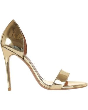 Paris Texas Real Slingback Sandal 105 - Metallic