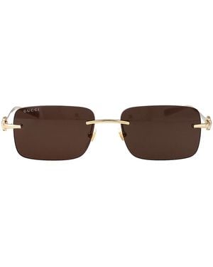 Gucci Gafas De Sol - Marrón
